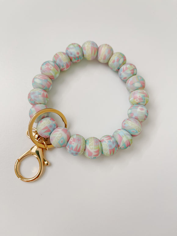 Wristlet Key Chains, Bracelet Keychain, Bead Sprout