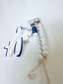 Airplane Teether & Pacifier Clip Set | Baby Essentials | Bead Sprout-1