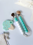 Pacifier Clip & Ice Cream Teether Baby Essential Bundle, Bead Sprout-5