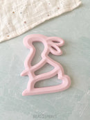 Bunny Shaped Teether & Pacifier Clip , Bead Sprout-2