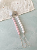 Bunny Shaped Teether & Pacifier Clip , Bead Sprout