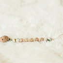 Floral Collection Personalized Pacifier Clip, Bead Sprout-9