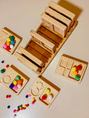 Wooden Counting Number Board from 1 to 10-8