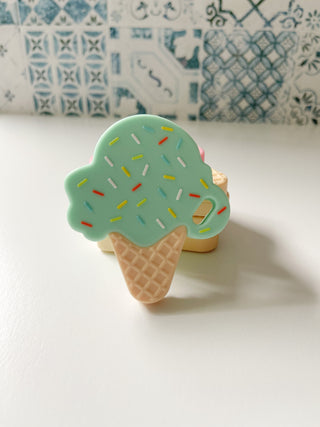 Buy mint Ice Cream Teether, Bead Sprout