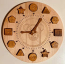 Wooden Clock Puzzle, Bead Sprout-1