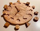 Wooden Clock Puzzle, Bead Sprout-2