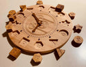 Wooden Clock Puzzle, Bead Sprout
