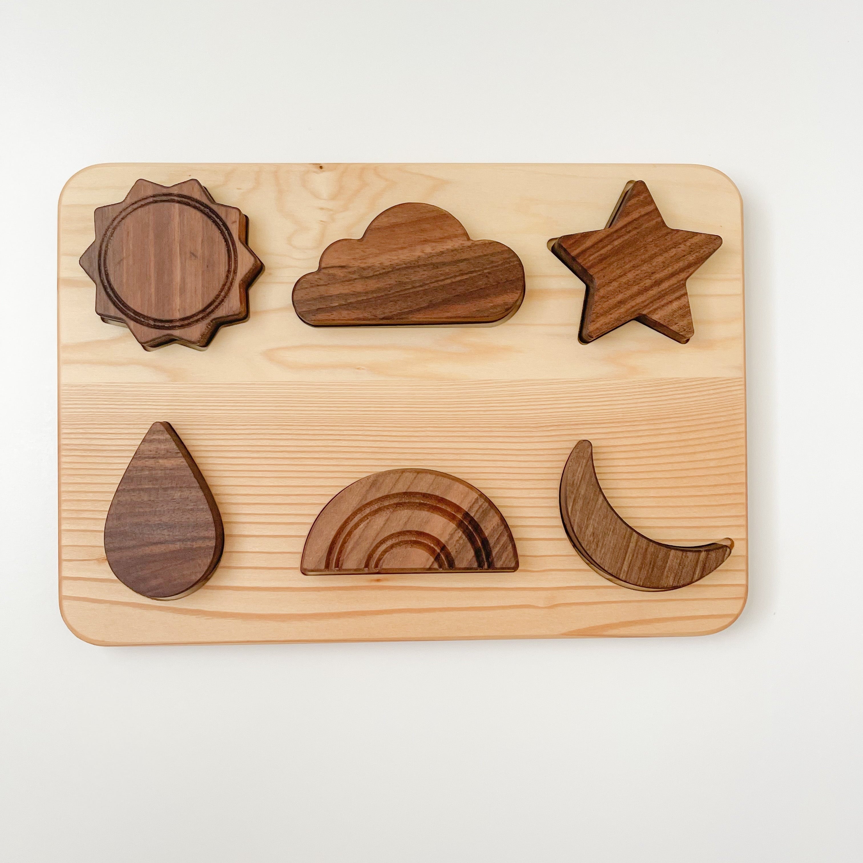 Wooden Weather Puzzle| Education learning toys | Bead Sprout