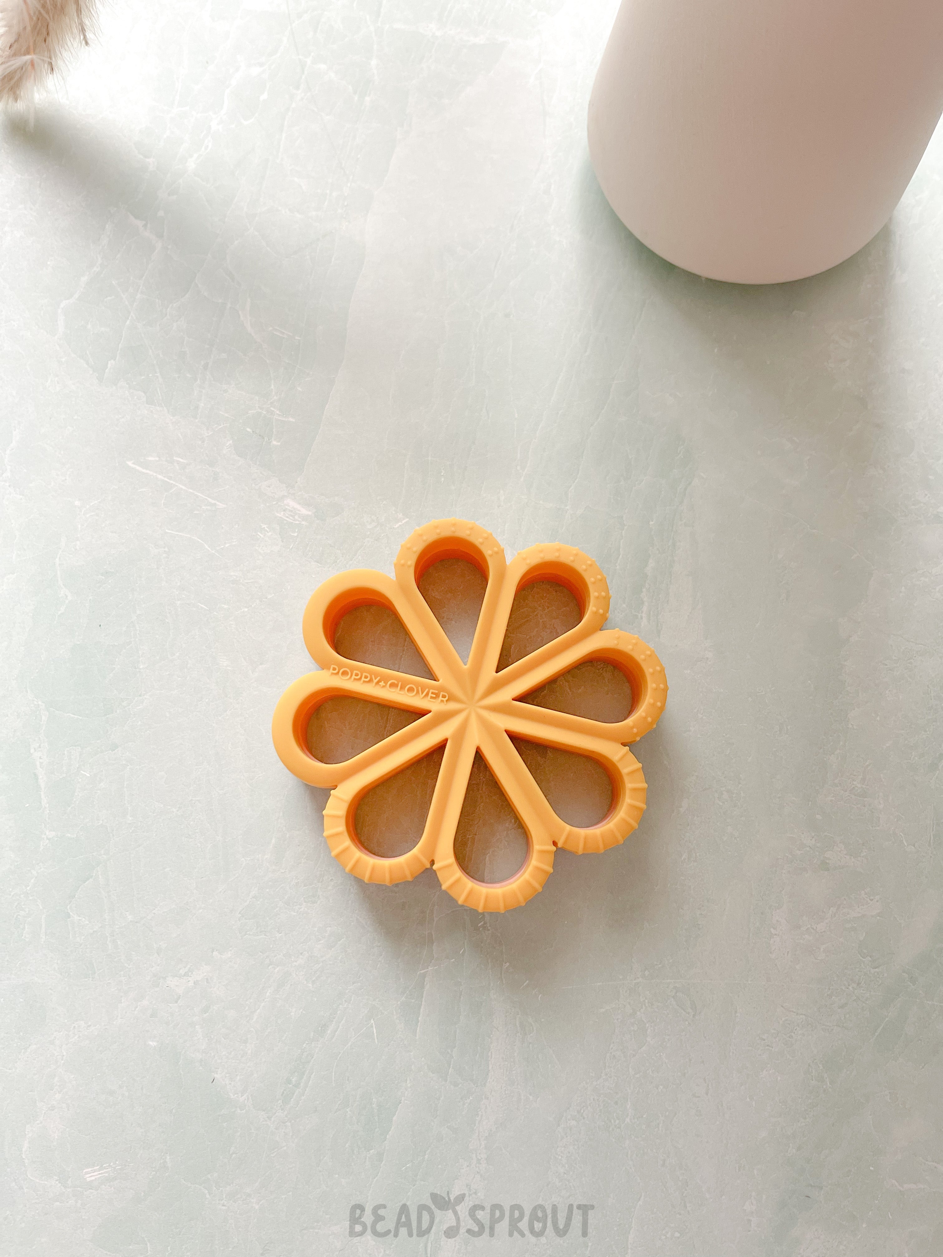 Floral Teether, Bead Sprout