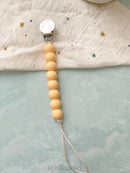 Pastel Rainbow Pacifier Clip, Handmade,  Bead Sprout-7