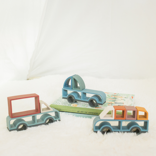 Silicone Vehicle Stacking Toy, Bead Sprout