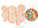 Wooden Stacking and counting trays from 1 to 10, Bead Sprout-8
