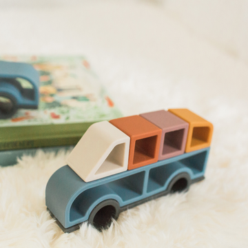 Silicone Vehicle Stacking Toy, Bead Sprout