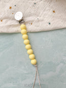 Pastel Rainbow Pacifier Clip, Handmade,  Bead Sprout-5