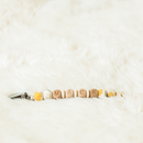 Boho Daisy Personalized Pacifier Clip, Custom Name Pacifier Clip, Bead Sprout-3