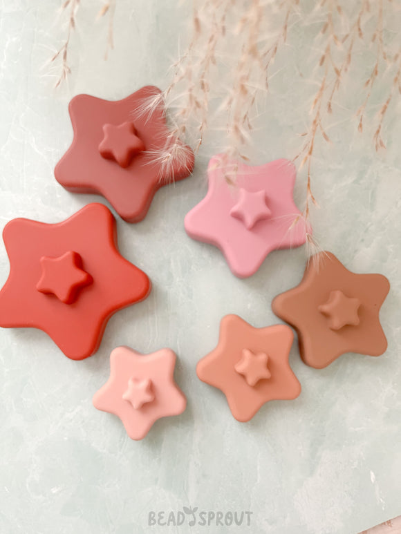 Star Shaped Stacking Toy, Bead Sprout