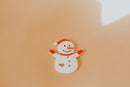 Snowman Silicone baby teether and Pacifier clip, Baby teether, Bead Sprout-1