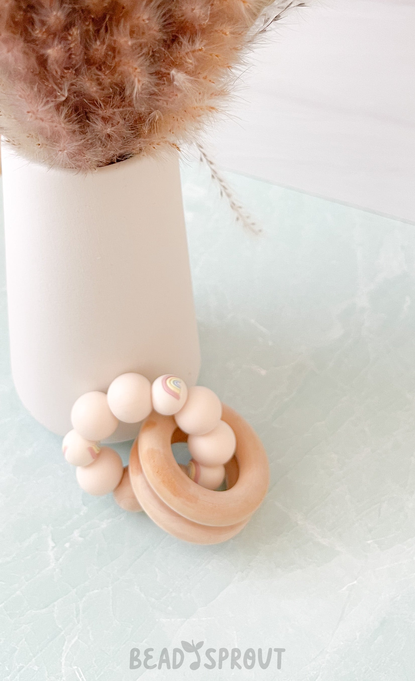 Round Wood Sensory/Teether Rings