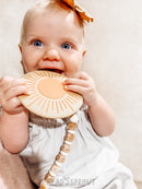 You are my Sunshine - Personalized Pacifier Clip, Custom Name Pacifier Clip, Bead Sprout-6