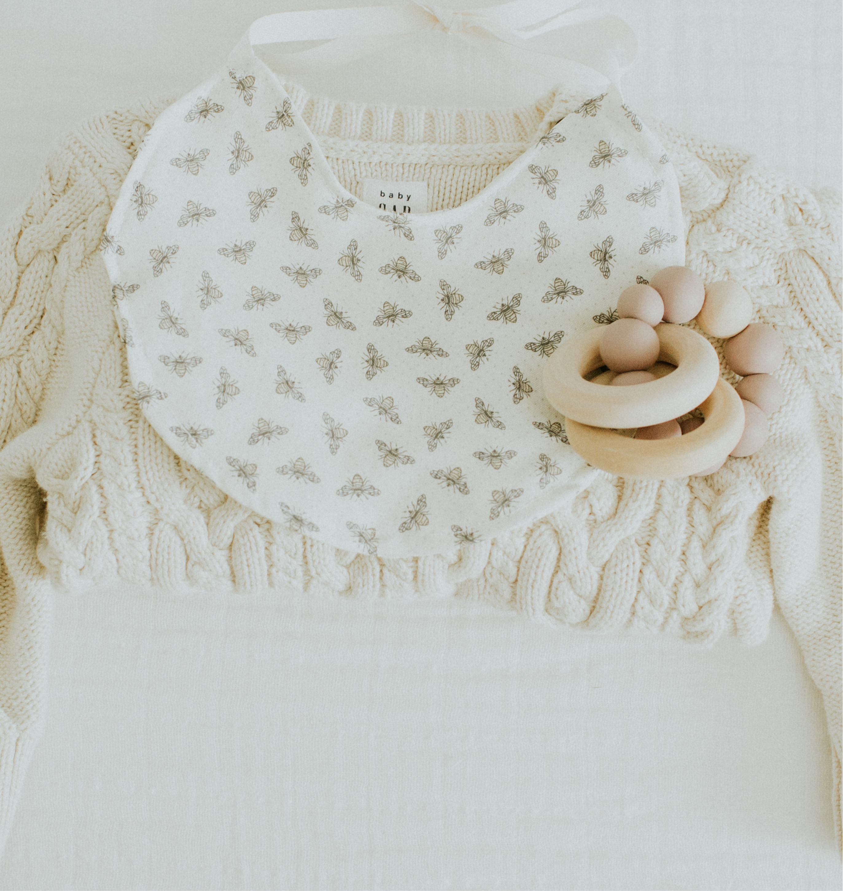 Round Wood Sensory/Teether Rings