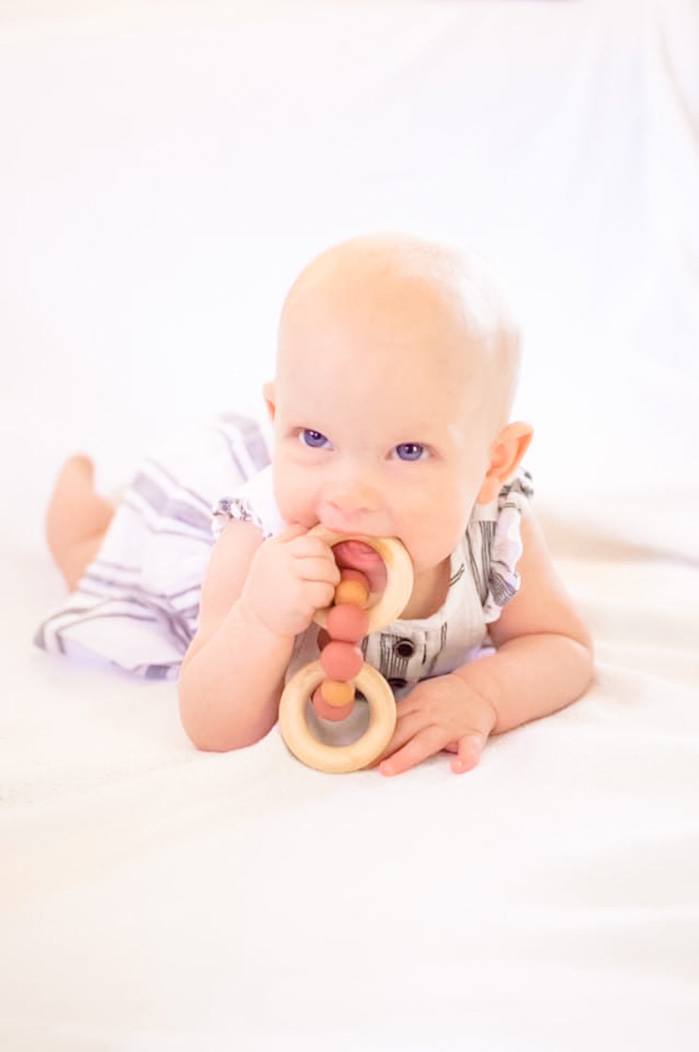 Round Wood Sensory/Teether Rings