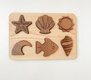 Wooden Sea Creatures Puzzle, Bead Sprout-1