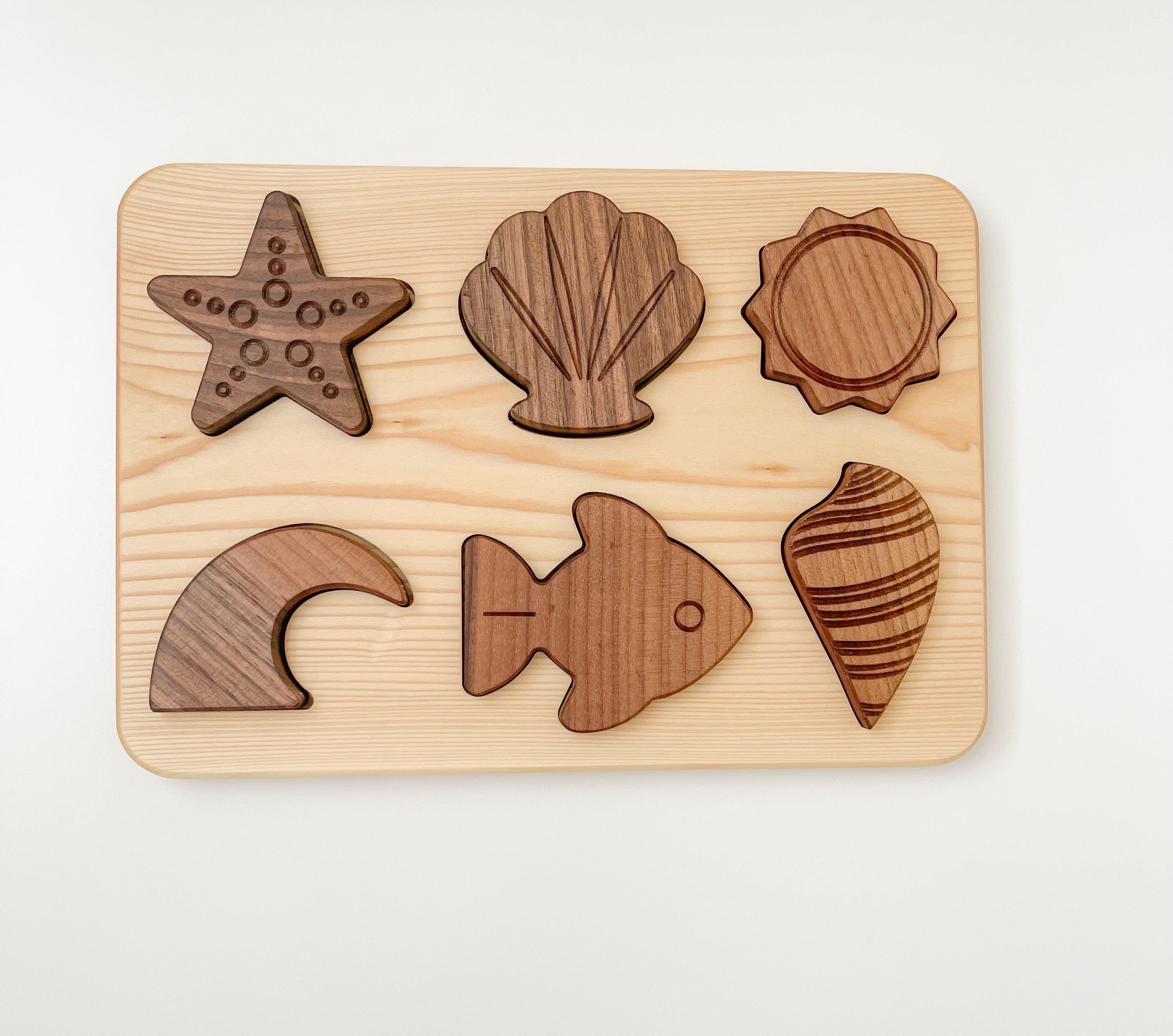 Wooden Sea Creatures Puzzle, Bead Sprout